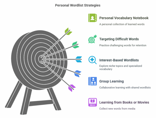 Personal wordlists strategies